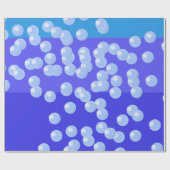 Faltpapier für Blasen Geschenkpapier (Flach)