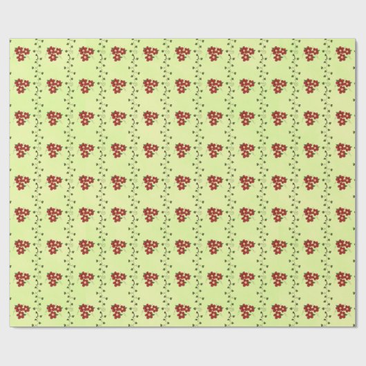 Faltpapier für Blumenstreifen Geschenkpapier (Flach)