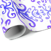 Faltpapier für botanische Elemente Geschenkpapier (Rolleneckpunkt)