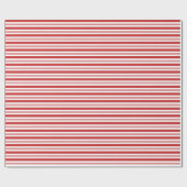 Faltpapier für Candy Cane Stripes - Rot und Weiß Geschenkpapier (Flach)
