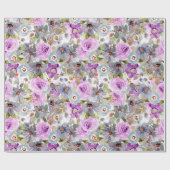 Faltpapier für das Muster der Wasserfarben Geschenkpapier (Flach)