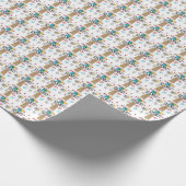 Faltpapier für den Bowling des Frackmusters Geschenkpapier (Ecke)