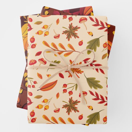 Faltpapier für den Fall Geschenkpapier Set (Beispiel)