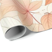 Faltpapier für die Herbstmapselblattverpackung Geschenkpapier (Rolleneckpunkt)