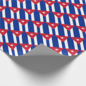 Faltpapier für die kubanische Flagge Geschenkpapier (Ecke)