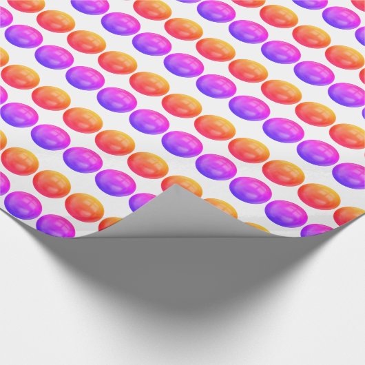 Faltpapier für die Pastelperlen Geschenkpapier (Ecke)