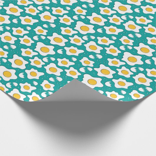 Faltpapier für frittierte Eier Geschenkpapier (Ecke)