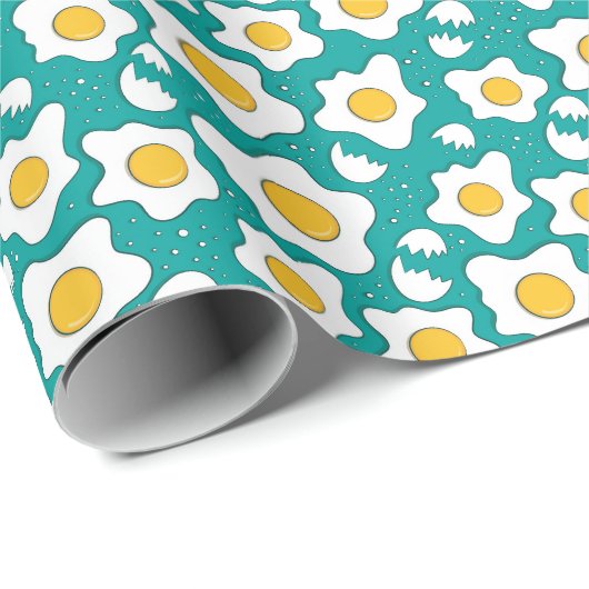 Faltpapier für frittierte Eier Geschenkpapier (Rolleneckpunkt)