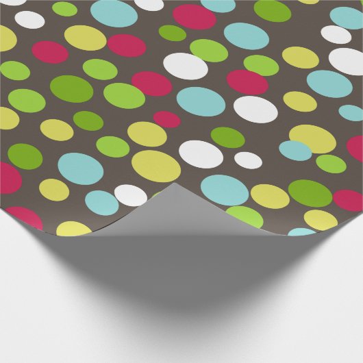 Faltpapier für Fun Dots Geschenkpapier (Ecke)