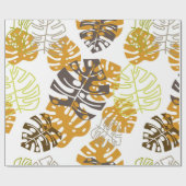 Faltpapier für Herbstblätter Geschenkpapier (Flach)