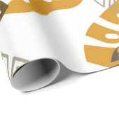 Faltpapier für Herbstblätter Geschenkpapier (Rolleneckpunkt)