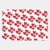 Faltpapier für Herz und Leinen - Flachblatt Set 3 Geschenkpapier Set (Vorderseite 3)