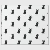Faltpapier für Katzen Geschenkpapier (Flach)