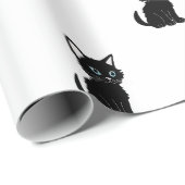 Faltpapier für Katzen Geschenkpapier (Rolleneckpunkt)