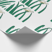 Faltpapier für Logos mit Happier Living Geschenkpapier (Ecke)