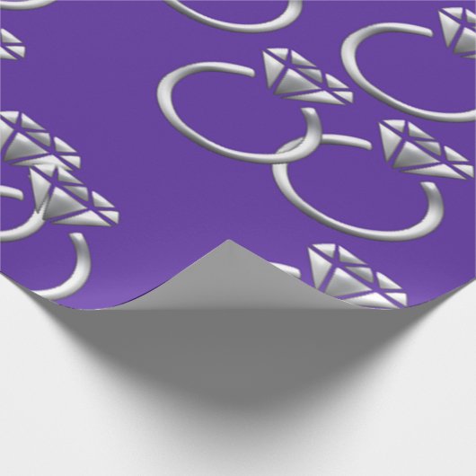 Faltpapier für Ringmuster Geschenkpapier (Ecke)