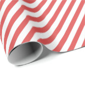 Faltpapier für rote und weiße Streifen Geschenkpapier (Rolleneckpunkt)