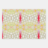 Faltpapier für Schwestern, flache Bleche, Set 3 Geschenkpapier Set (Vorderseite 3)