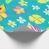 Faltpapier für tropisches Muster Geschenkpapier (Ecke)