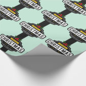Faltpapier für Weihnachtswünsche Geschenkpapier (Ecke)