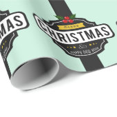 Faltpapier für Weihnachtswünsche Geschenkpapier (Rolleneckpunkt)