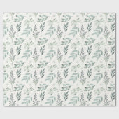 Faltpapier mit Blumenmuster Geschenkpapier (Flach)