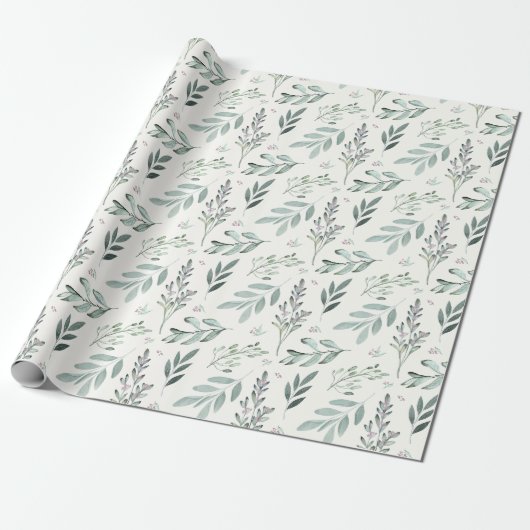 Faltpapier mit Blumenmuster Geschenkpapier (Ungerollt)