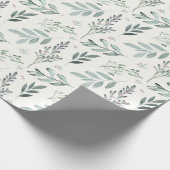 Faltpapier mit Blumenmuster Geschenkpapier (Ecke)