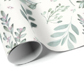 Faltpapier mit Blumenmuster Geschenkpapier (Rolleneckpunkt)