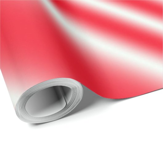 Faltpapier mit rotem und weißem Candy Cane Geschenkpapier (Rolleneckpunkt)