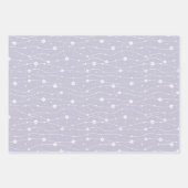 Faltpapierblätter für das Muster der Lavendel Geschenkpapier Set (Vorderseite 3)