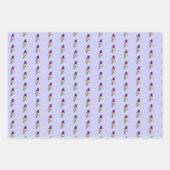 Faltpapierblätter für Muster von Lucifer Hummingbi Geschenkpapier Set (Vorderseite 3)