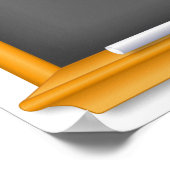 Faltplakat Poster (Ecke)