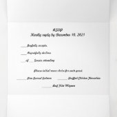 Faltprogramm für dreiseitige Buchstaben Dreifach-gefaltete Programmkarte (Innenseite Mitte)