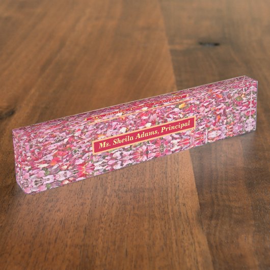 FALTSCHACHTEL AUS ROTEN FALLENEN BLÄTTER/PERSONALI NAMENSPLAKETTE (Seite)