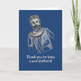 Faltschachtel Danke, dass du eine gute Hirtenkarte Dankeskarte