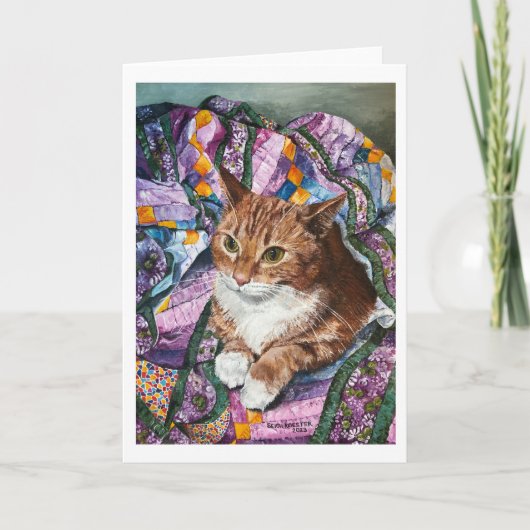 Faltschachtel Dankekarte, Geburtstagskarte Dankeskarte (Vorderseite)