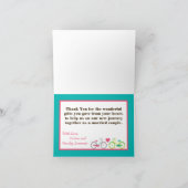 Faltschachtel Dankeschön Card Liebhaber des Fahrra Dankeskarte (Innenseite)