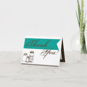 Faltschachtel Dankeschön Card Mason Jar Land Rusti Dankeskarte