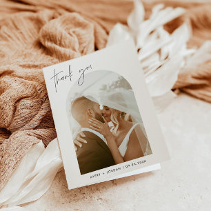 Faltschachtel Dankeschön, Foto Hochzeit Danke