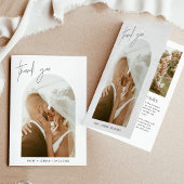 Faltschachtel Dankeschön, Foto Hochzeit Danke