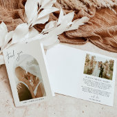 Faltschachtel Dankeschön, Foto Hochzeit Danke