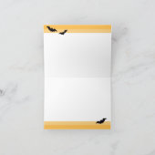 Faltschachtel Dankeschön-Karte für Babydusche. Dankeskarte (Innenseite)