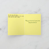 Faltschachtel Dankeskarte (Innenseite)