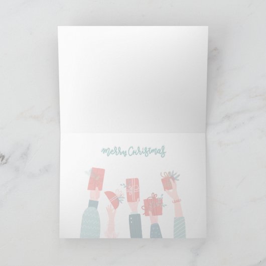 Faltschachtel Dankeskarte (Innenseite)