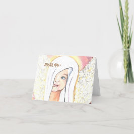 Faltschachtel Dankkarte für Babydusche zalnokdesig Dankeskarte