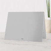 Faltschachtel der Mutter mit Blumenbezug Karte (Rückseite)