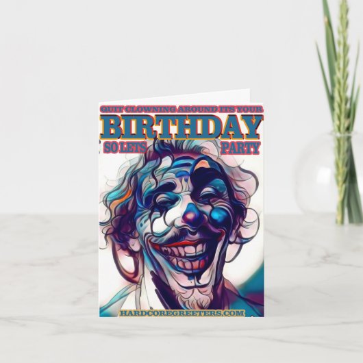 Faltschachtel Feiertagskarte (Vorderseite)