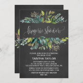 Faltschachtel-Fingerabdruckdusche Einladung (Vorne/Hinten)