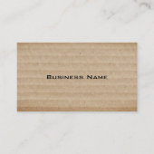 Faltschachtel für abgenutztes altes Aussehen Visitenkarte (Vorderseite)